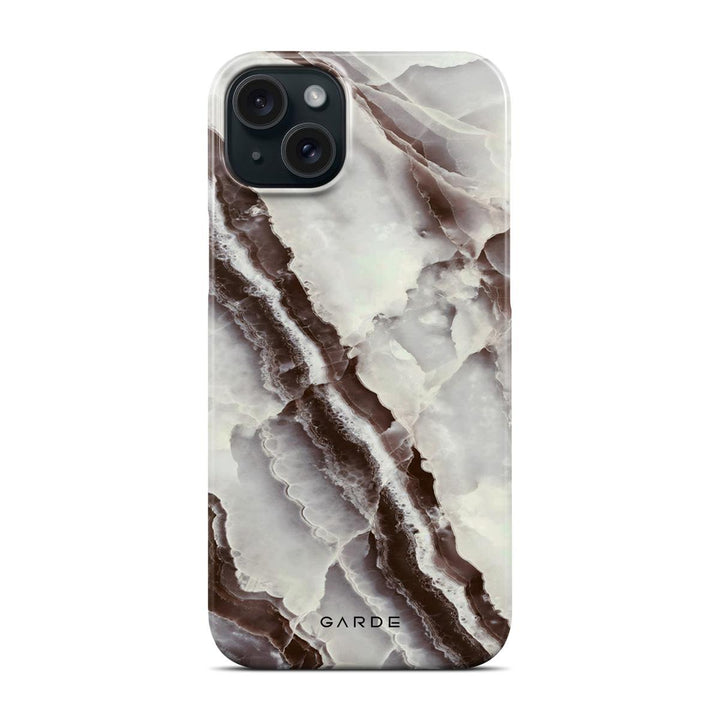 Smokey Stone iPhone 15 Plus Back Cover - Custom Printed Phone Case by Garde