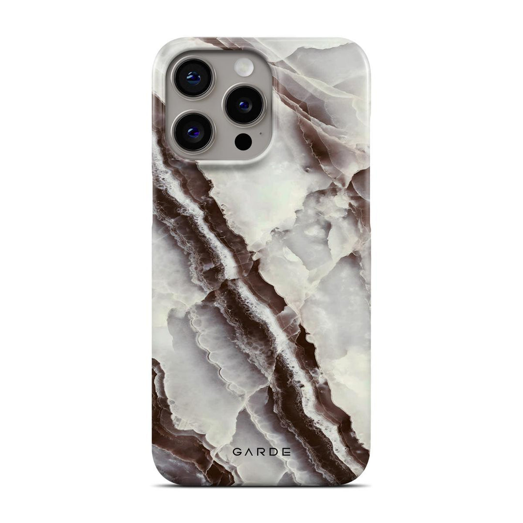 Smokey Stone iPhone 15 Pro Max Back Cover - Custom Printed Phone Case by Garde