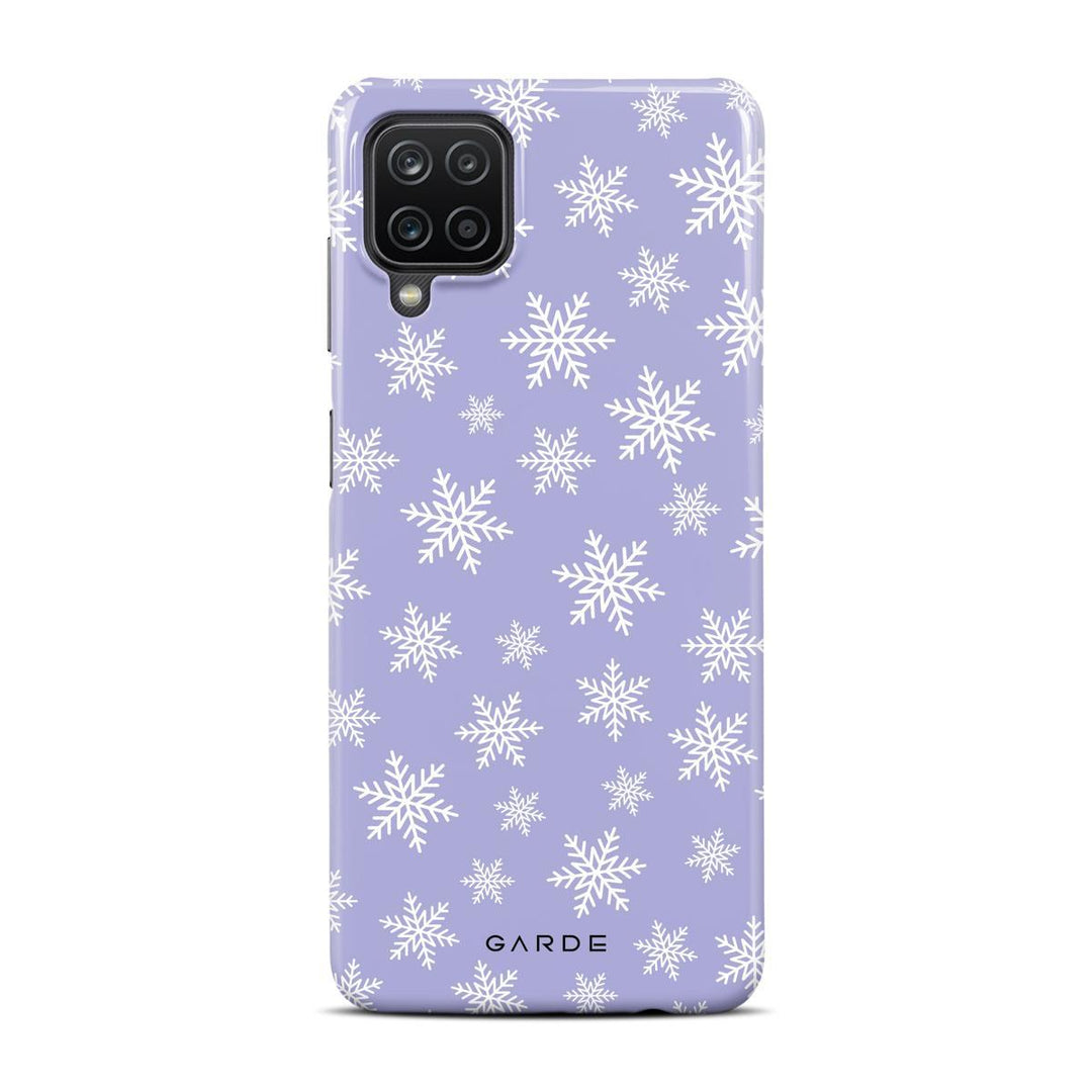 Snowflakes Samsung A12 Back Cover - Custom Printed Phone Case by Garde