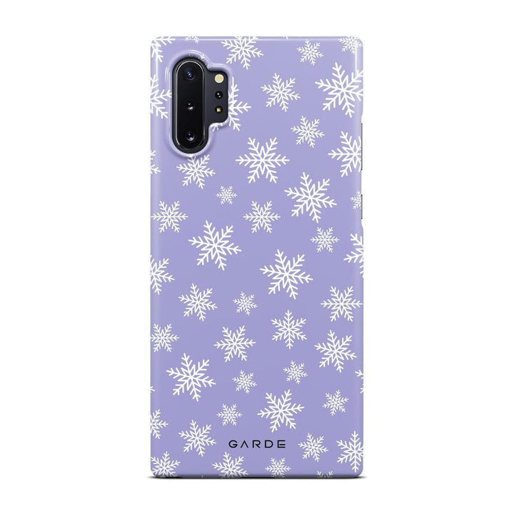 Snowflakes Samsung Note 10 Plus Back Cover - Custom Printed Phone Case by Garde