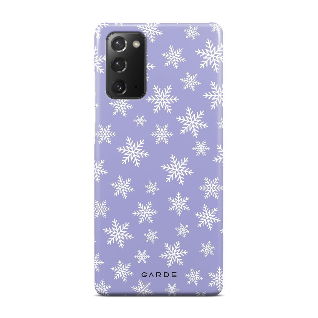 Snowflakes Samsung Note 20 Back Cover - Custom Printed Phone Case by Garde