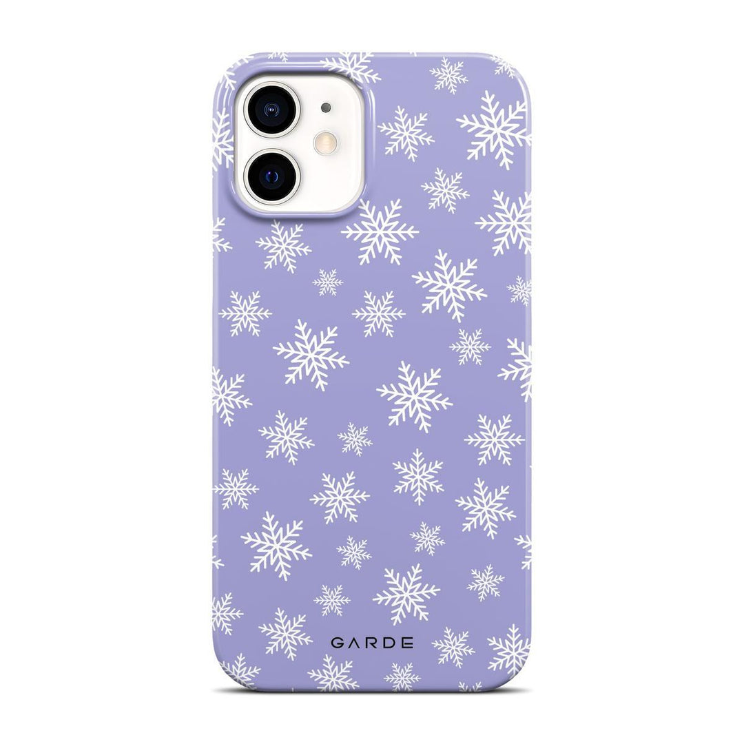 Snowflakes iPhone 12 Back Cover - Custom Printed Phone Case by Garde