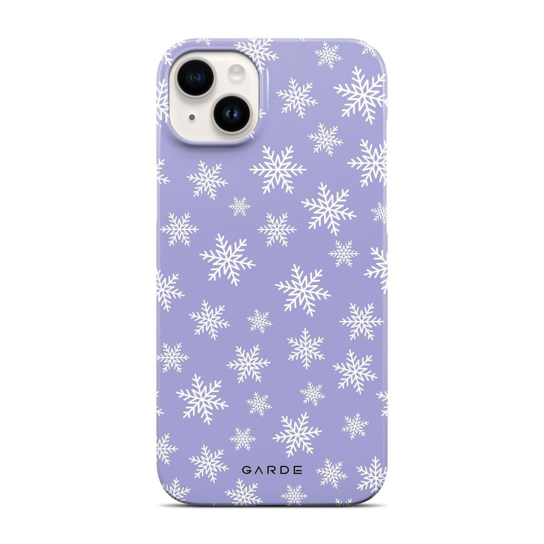 Snowflakes iPhone 14 Plus Back Cover - Custom Printed Phone Case by Garde
