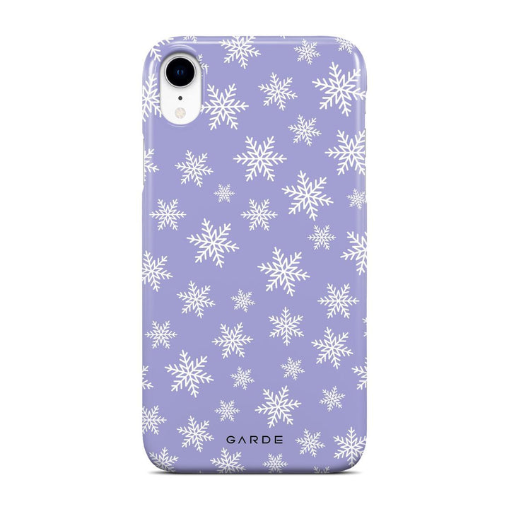 Snowflakes iPhone XR Back Cover - Custom Printed Phone Case by Garde