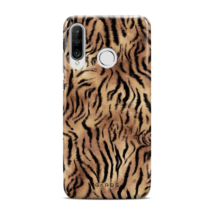 Tiger Fur Huawei P30 Lite Back Cover - Custom Printed Phone Case by Garde
