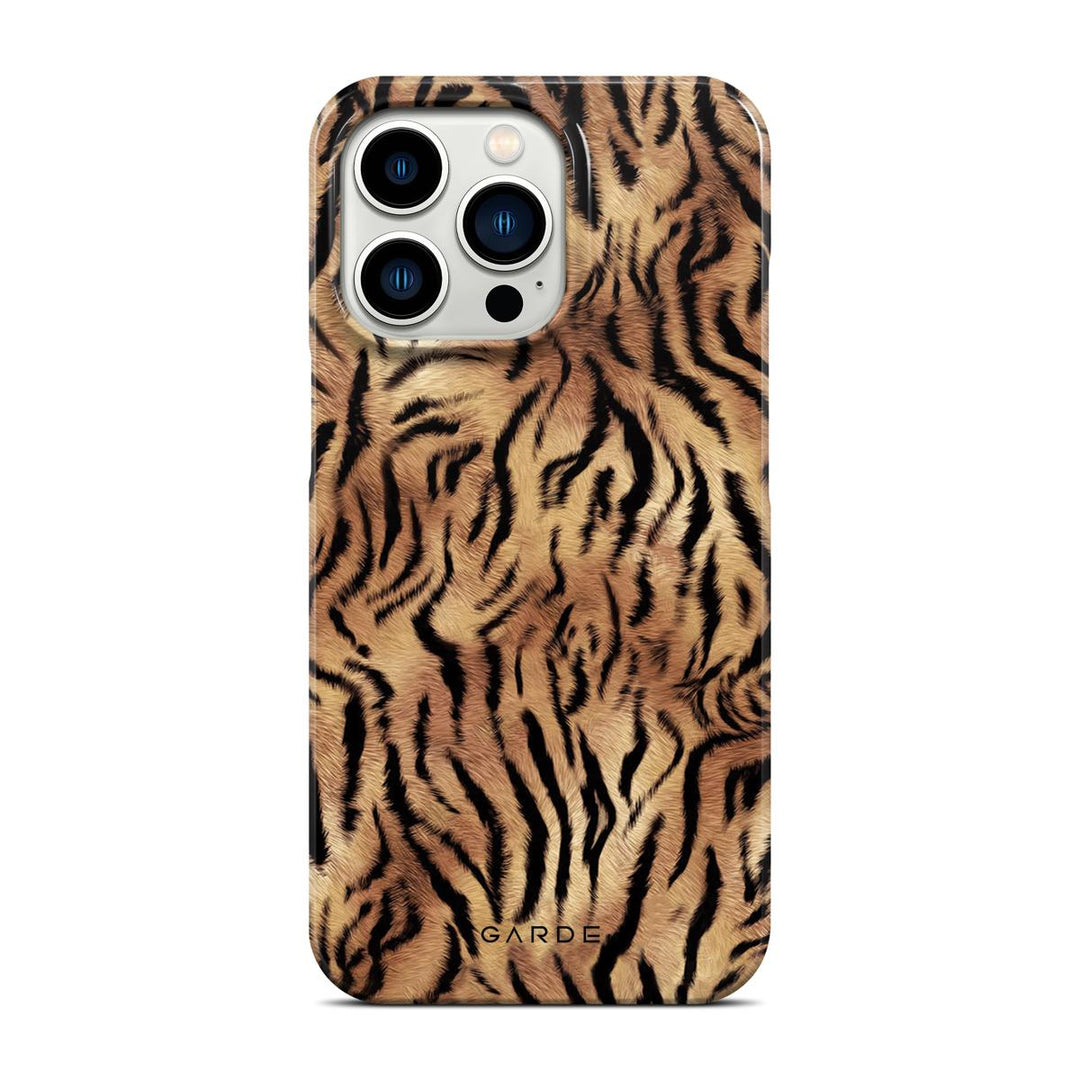 Tiger Fur iPhone 13 Pro Back Cover - Custom Printed Phone Case by Garde