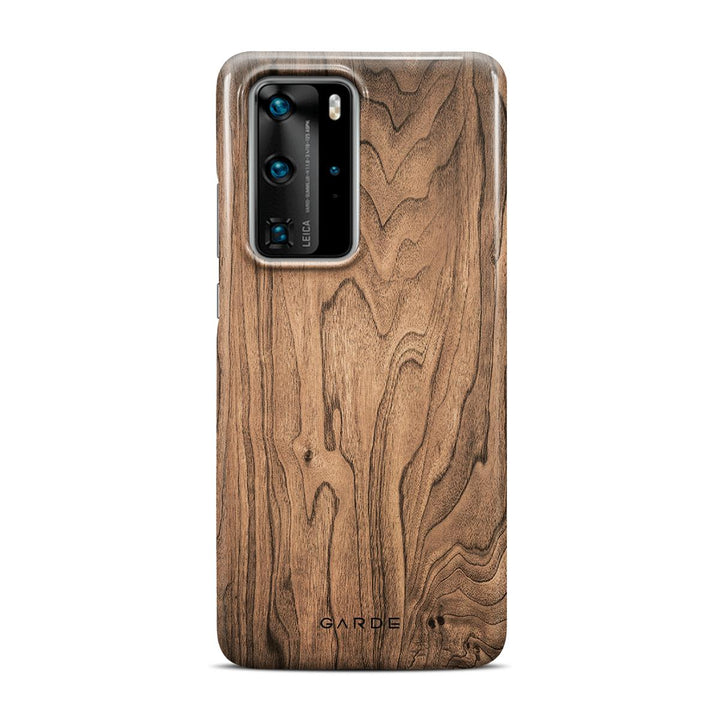 Walnut Huawei P40 Pro Back Cover - Custom Printed Phone Case by Garde