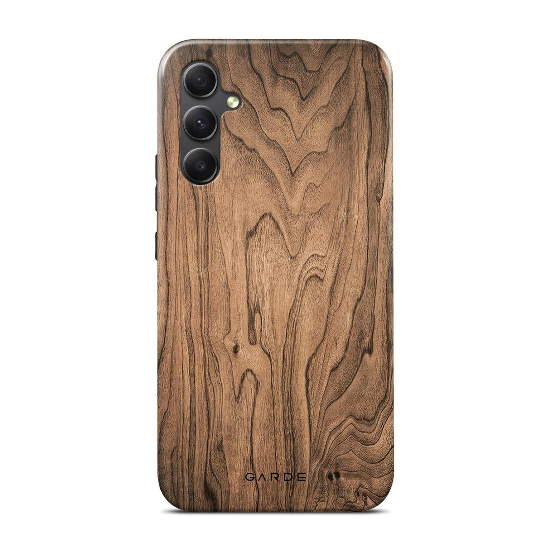 Walnut Samsung A34 5G Back Cover - Custom Printed Phone Case by Garde