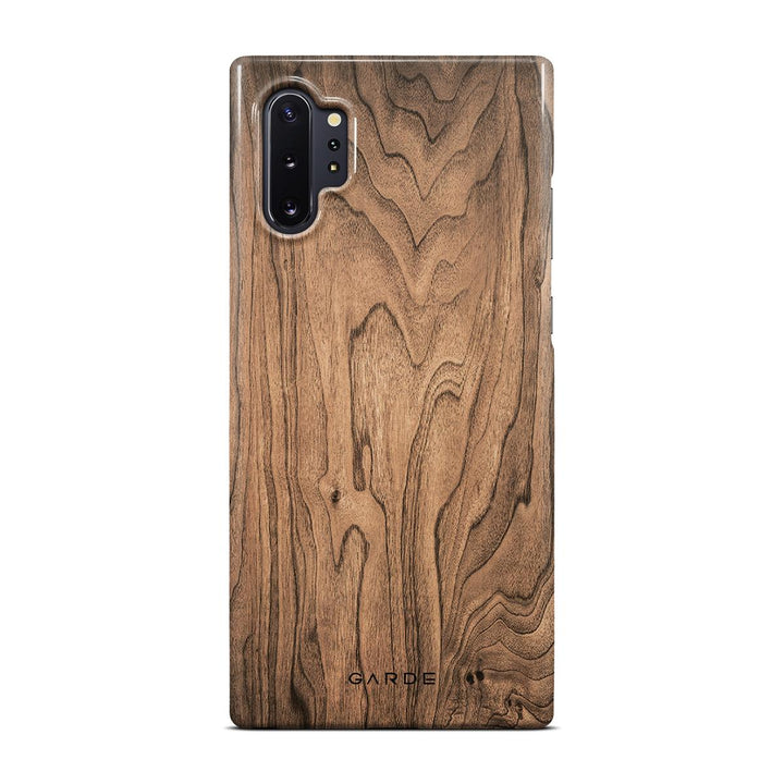 Walnut Samsung Note 10 Plus Back Cover - Custom Printed Phone Case by Garde