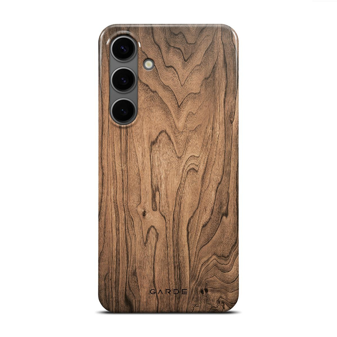 Walnut Samsung S24 Plus Back Cover - Custom Printed Phone Case by Garde