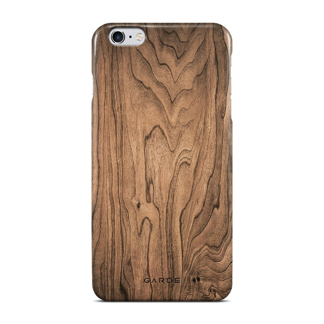 Walnut iPhone 6 Plus / 6s Plus Back Cover - Custom Printed Phone Case by Garde